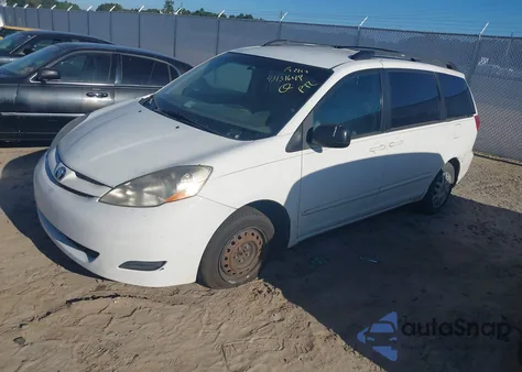 2008 Toyota Sienna Le z USA, uszkodzony, nr VIN 5TDZK23C48S189425